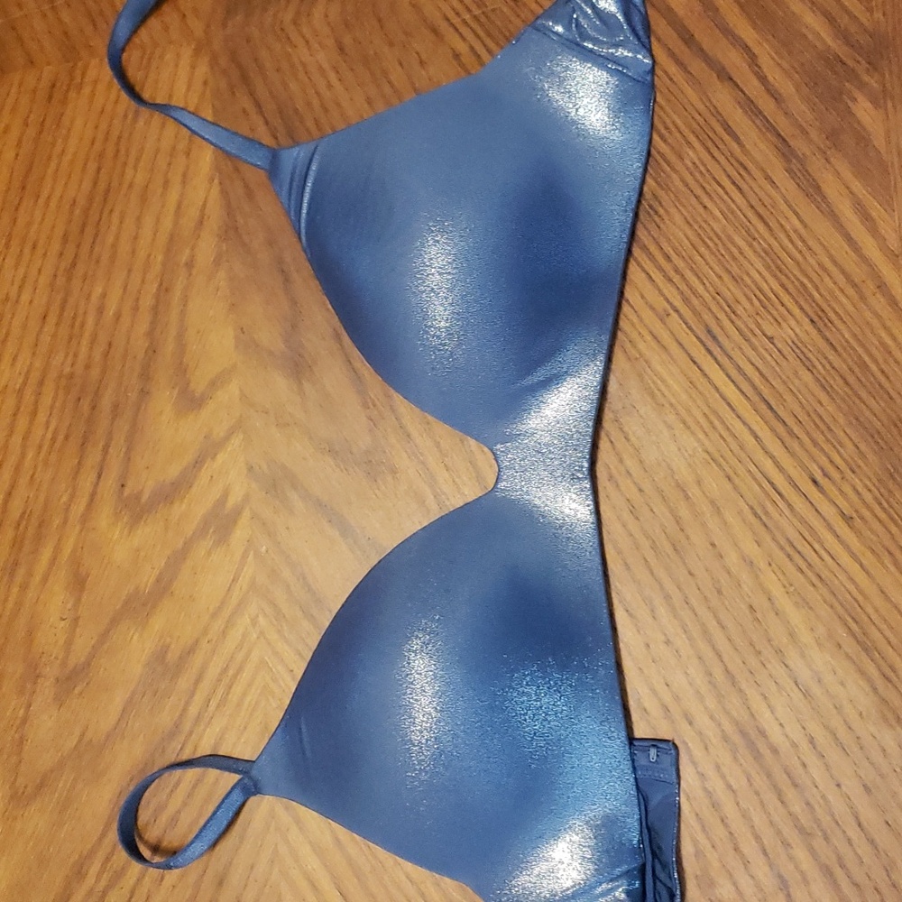 Victoria's secret Wireless IPEX bra blue 34B